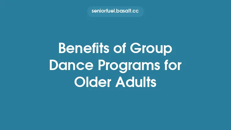 Benefits of Group Dance Programs for Older Adults Thumbnail