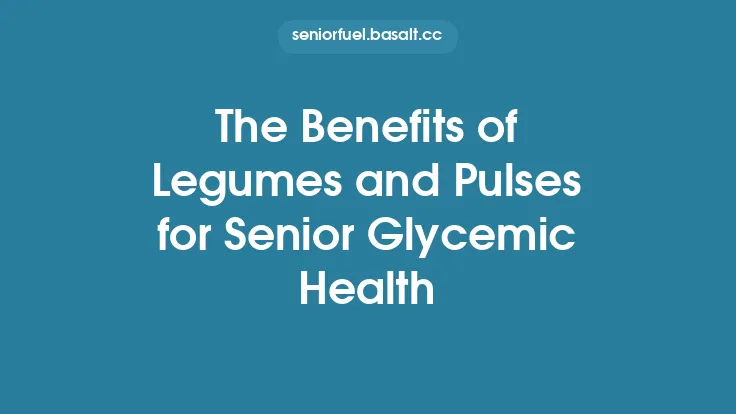 The Benefits of Legumes and Pulses for Senior Glycemic Health Thumbnail