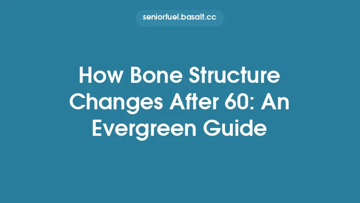 How Bone Structure Changes After 60: An Evergreen Guide Thumbnail