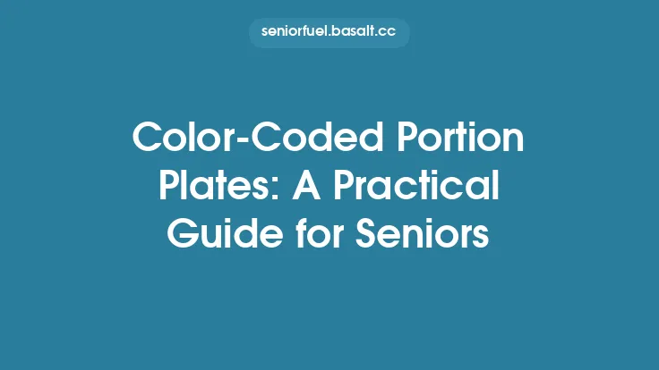 Color‑Coded Portion Plates: A Practical Guide for Seniors Thumbnail