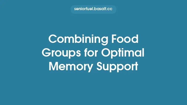 Combining Food Groups for Optimal Memory Support Thumbnail