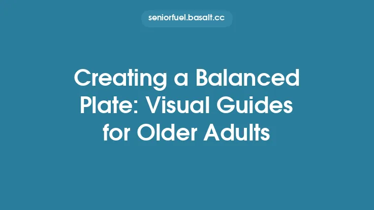 Creating a Balanced Plate: Visual Guides for Older Adults Thumbnail