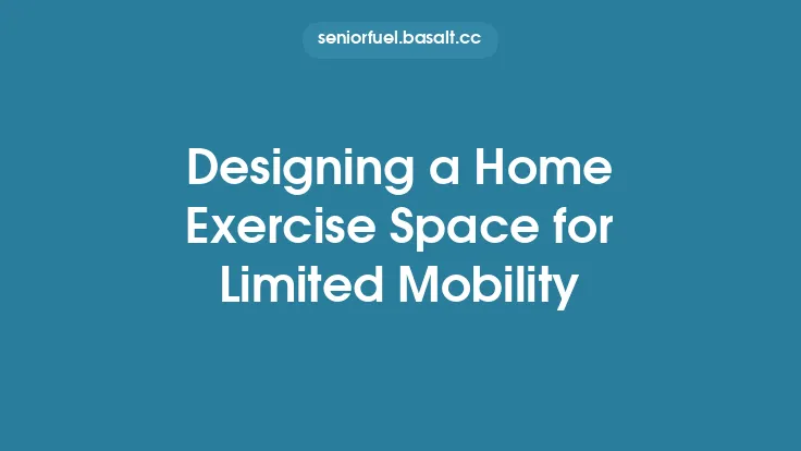 Designing a Home Exercise Space for Limited Mobility Thumbnail