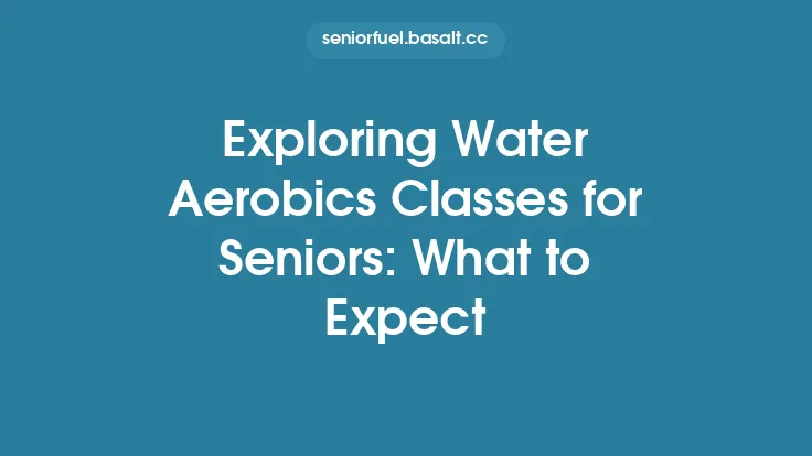Exploring Water Aerobics Classes for Seniors: What to Expect Thumbnail