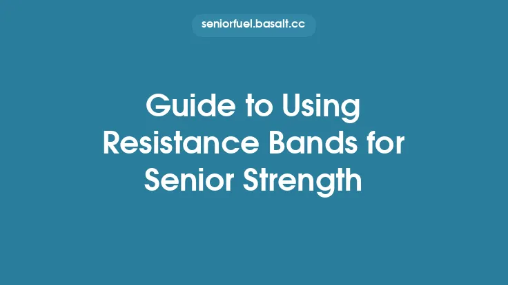 Guide to Using Resistance Bands for Senior Strength Thumbnail