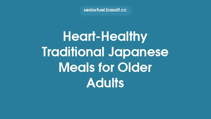 Heart‑Healthy Traditional Japanese Meals for Older Adults Thumbnail