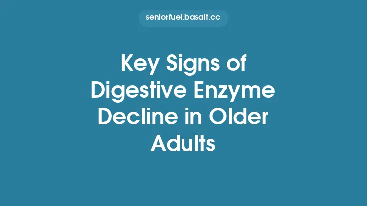 Key Signs of Digestive Enzyme Decline in Older Adults Thumbnail