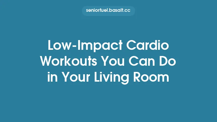 Low‑Impact Cardio Workouts You Can Do in Your Living Room Thumbnail