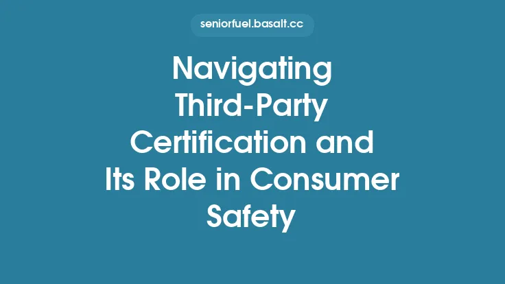 Navigating Third‑Party Certification and Its Role in Consumer Safety Thumbnail