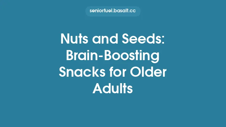 Nuts and Seeds: Brain‑Boosting Snacks for Older Adults Thumbnail