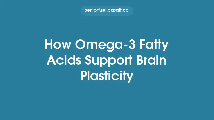 How Omega-3 Fatty Acids Support Brain Plasticity Thumbnail