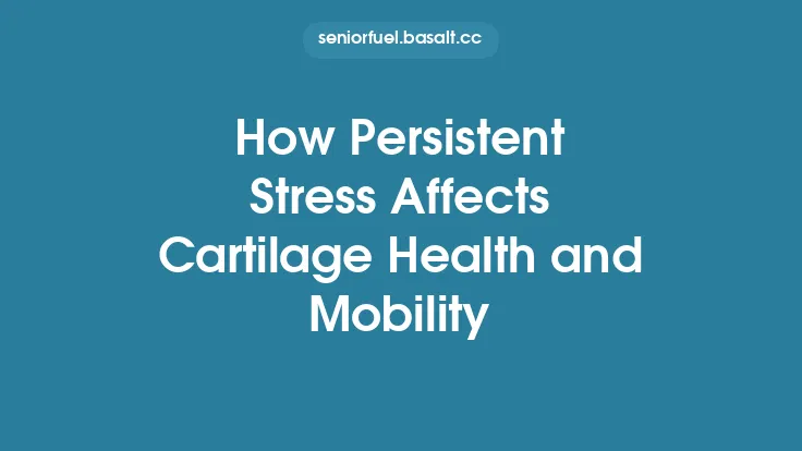 How Persistent Stress Affects Cartilage Health and Mobility Thumbnail