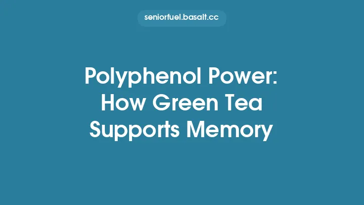 Polyphenol Power: How Green Tea Supports Memory Thumbnail