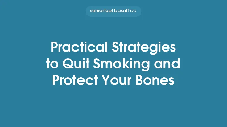 Practical Strategies to Quit Smoking and Protect Your Bones Thumbnail