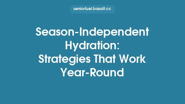 Season‑Independent Hydration: Strategies That Work Year‑Round Thumbnail