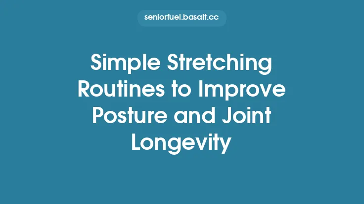 Simple Stretching Routines to Improve Posture and Joint Longevity Thumbnail