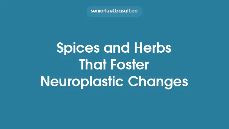 Spices and Herbs That Foster Neuroplastic Changes Thumbnail