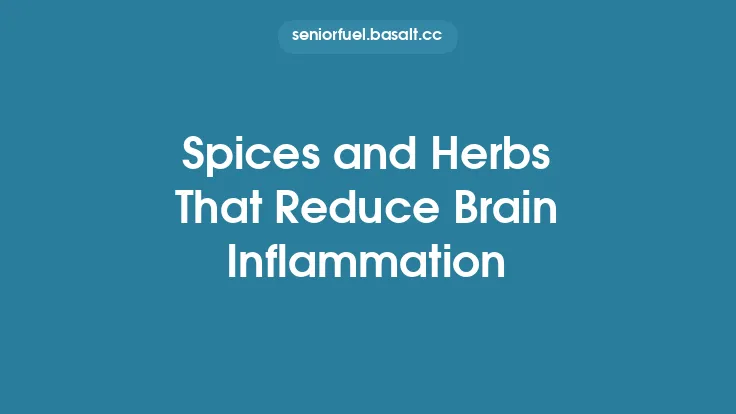 Spices and Herbs That Reduce Brain Inflammation Thumbnail