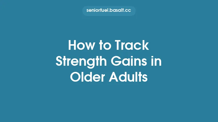 How to Track Strength Gains in Older Adults Thumbnail