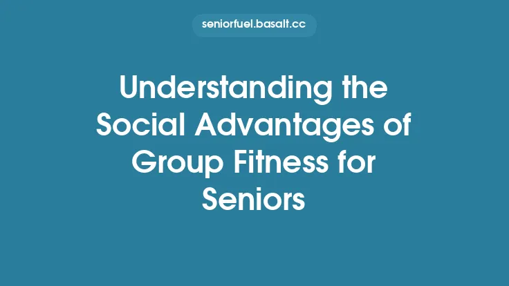 Understanding the Social Advantages of Group Fitness for Seniors Thumbnail