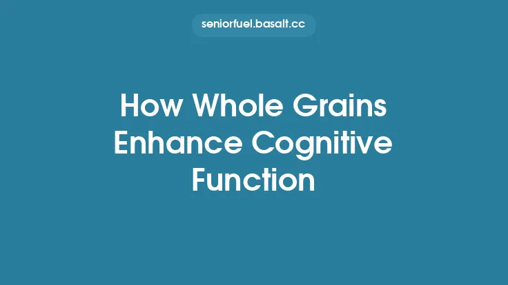 How Whole Grains Enhance Cognitive Function Thumbnail